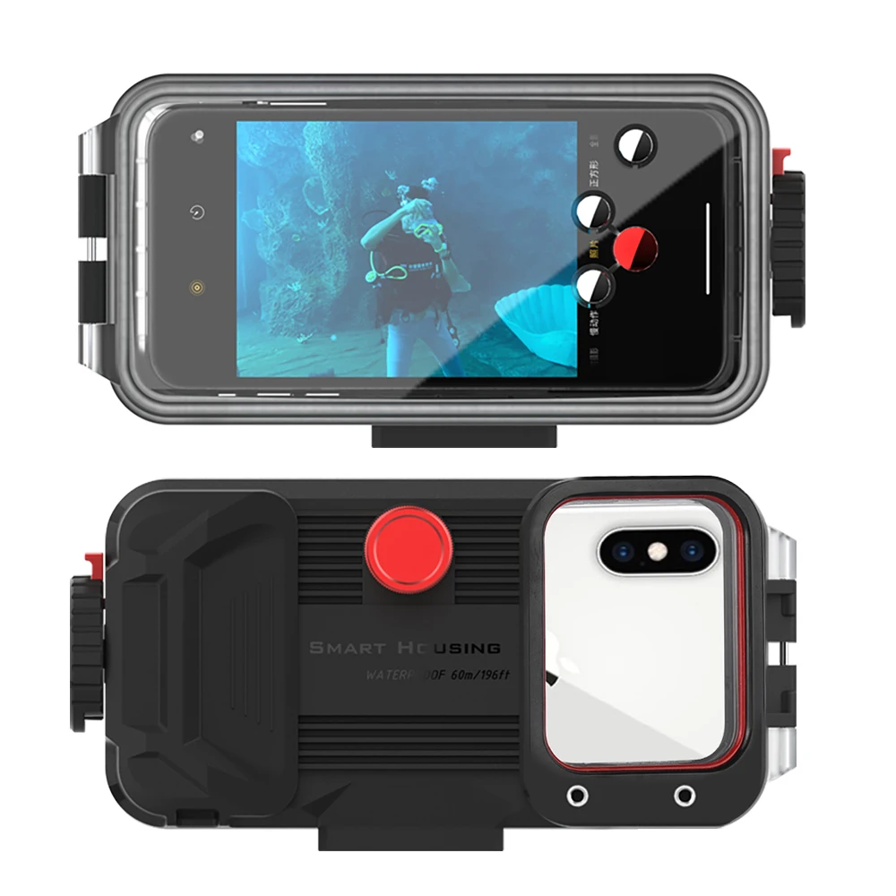 

Diving Phone Case 60M Waterproof Phone housing For HuaWei P20 P30 PRO Mate 20 30 Pro Smartphone Diving Case High Quality 1pc