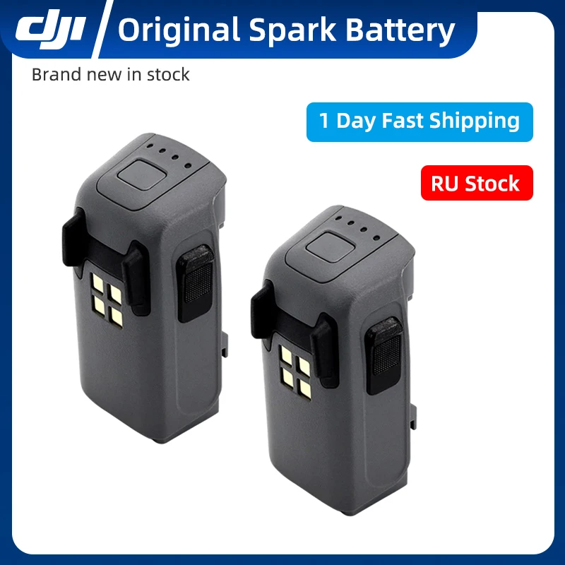 

DJI Spark Intelligent Flight Battery Original 1480 mAh 16 minute max flight time Batteries for DJI Spark Drone Brand New