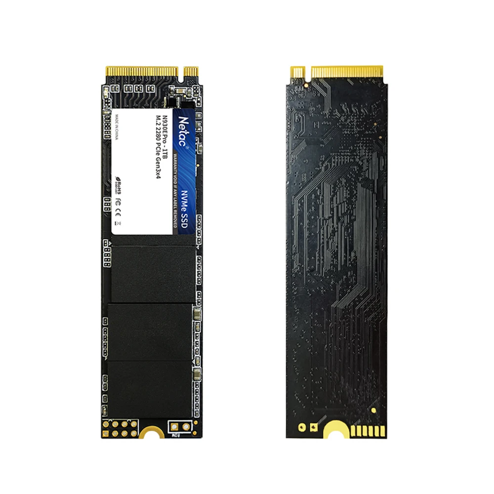 Внутренний твердотельный накопитель Netac NVMe SSD 1 ТБ M2 512 ГБ 256 128 M.2 2280 NVME