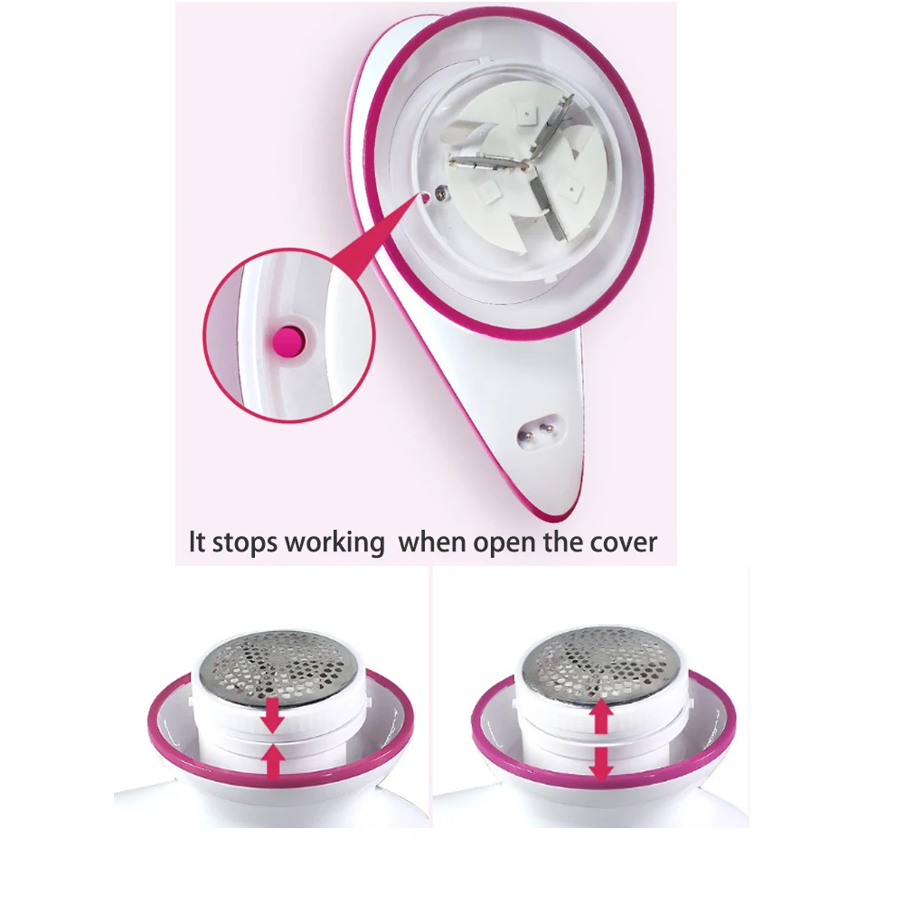 Электрическая машинка для удаления пуха с одежды бритва свитеров штор Ковров