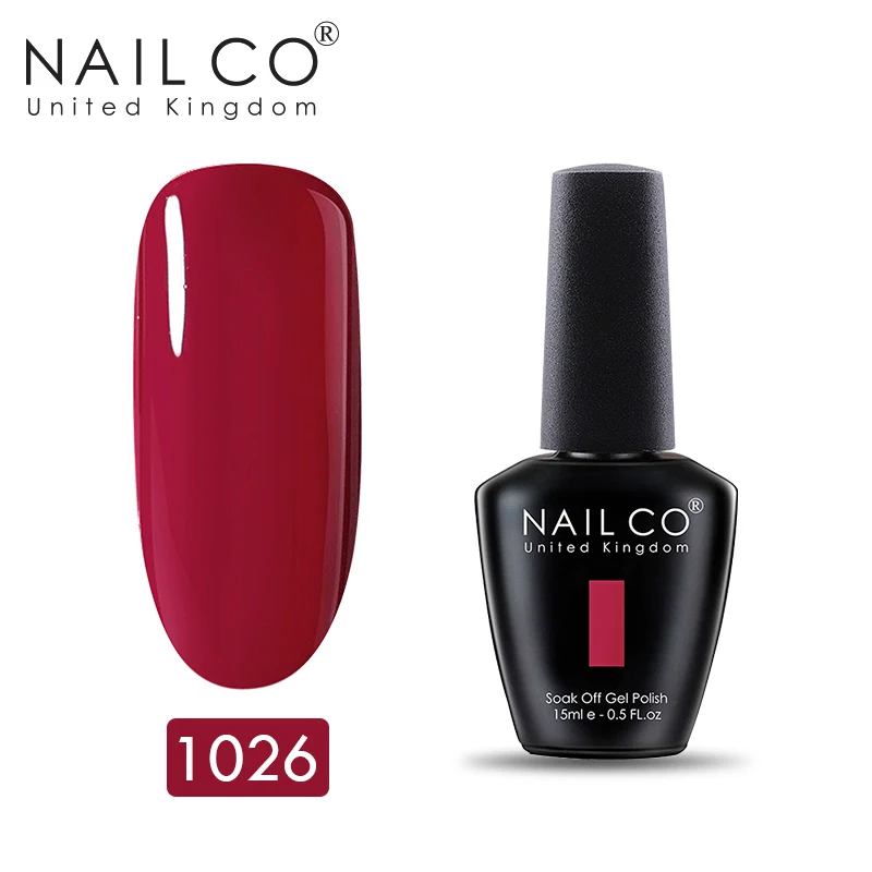 1026 NAILCO синяя серия лаков для ногтей 150 чистый цвет стойкий лак для ногтей Гибридный Esmalte дизайн ногтей гель лак - Цвет: 1026