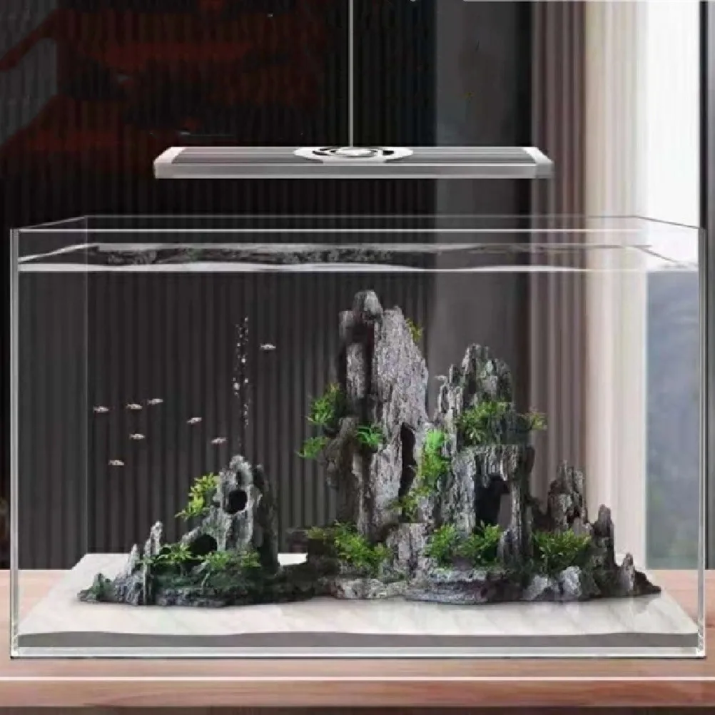 Аквариумное украшение в виде рокера искусственная смола Искусственный ландшафт