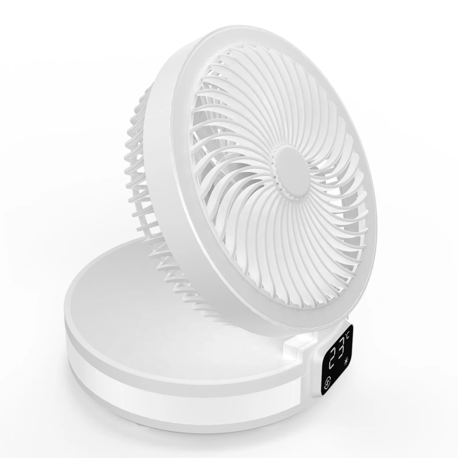 Портативный складной электрический мини-вентилятор Cornmi с USB умный