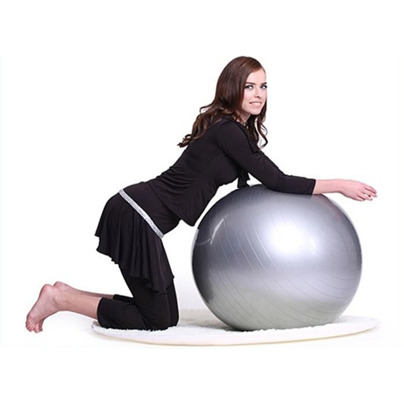

65cm Yoga Ball Pilates Fitness Anti Burst Balance Fitball GYM Sport Stability Exercise Ball with Air Pump