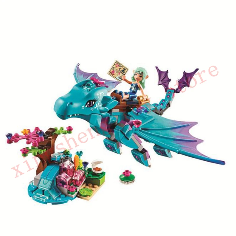 DIY Bela Elves 10549 the dragon Sanctuary строительные блоки Обучающие игрушки серии друзей