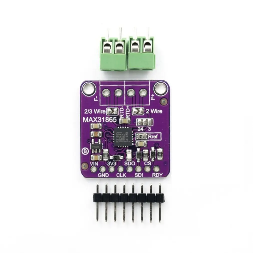 Max31865 Rtd модуль усилителя датчика температуры термопары для Arduino | Компьютеры и