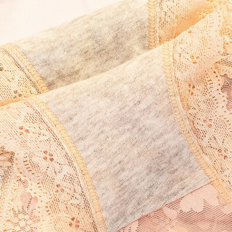 

Meet'r Japanese Women Panties Sexy Seamless Low-Rise Lace Underwear Lingerie High Quality Breathable G String Briefs Intimates