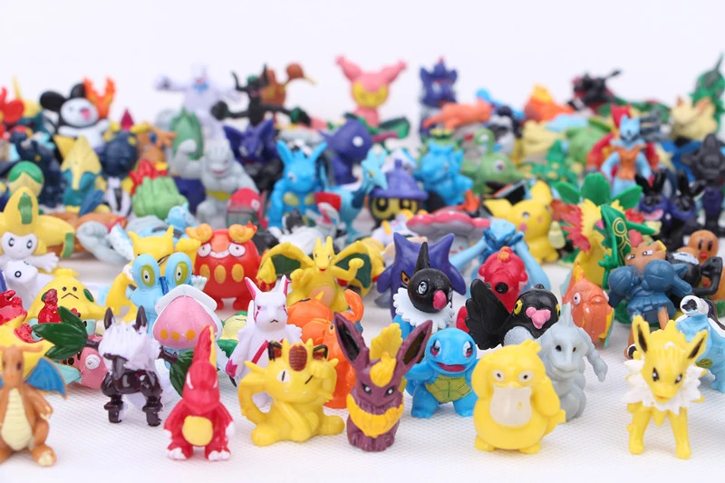 Мини фигурка Pokemon Go 12/24/36/48/72/96/120/144 шт. модель игрушки 2 5 4 см Аниме Пикачу