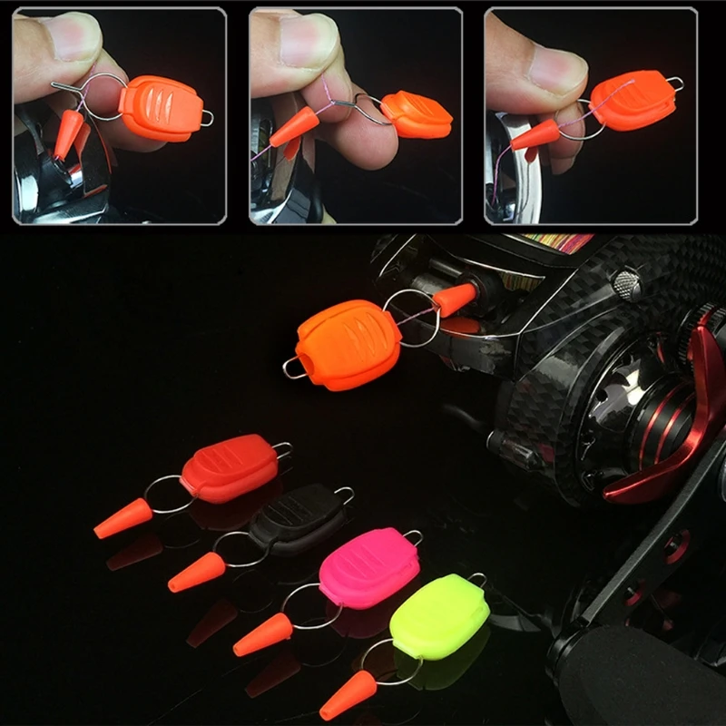 Baitcasing Катушка рыболовная леска держатель Пряжка для стопора Хранитель клип Рыба