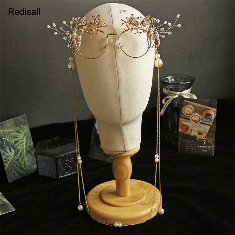 Модные сказочные очки в стиле &quotЛолита&quot головные уборы цветы лось олень оправа