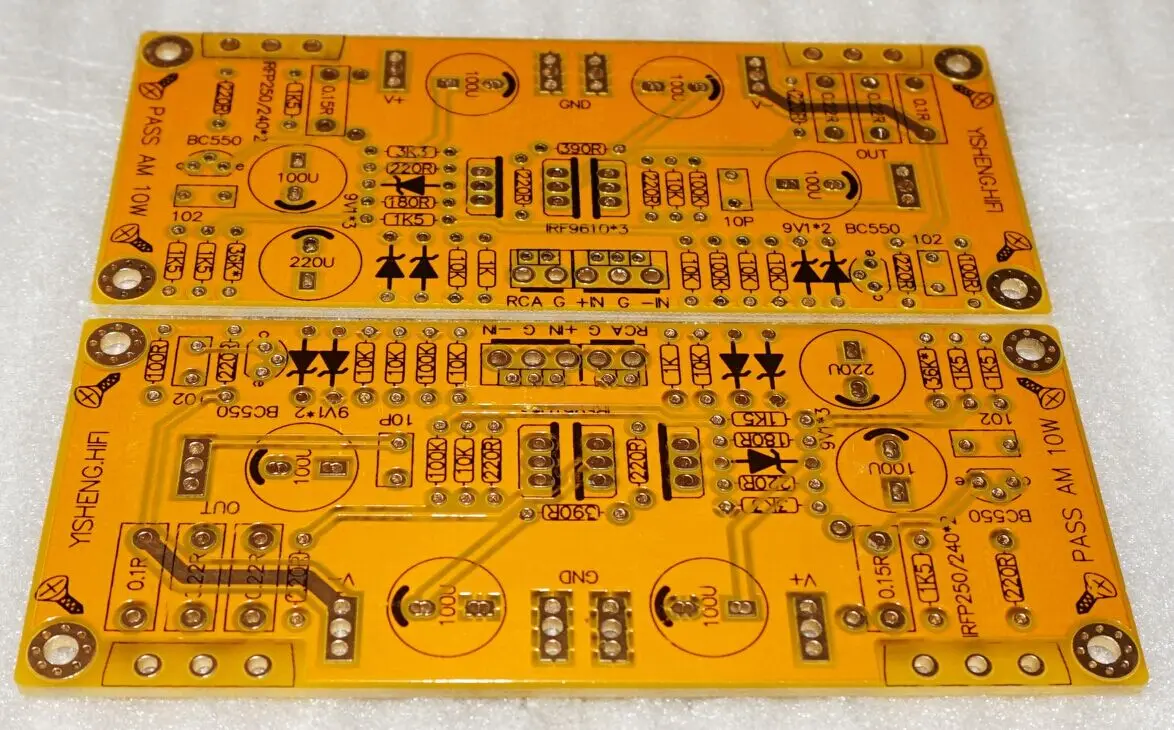 

PASS AM Single-ended Class A Power Amplifier 10W Small A Balanced Input PCB