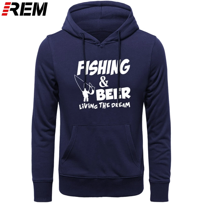 REM Fishings Match Fishinger Beer Fish Life The Dream Спортивная одежда с принтом в виде рыбаков