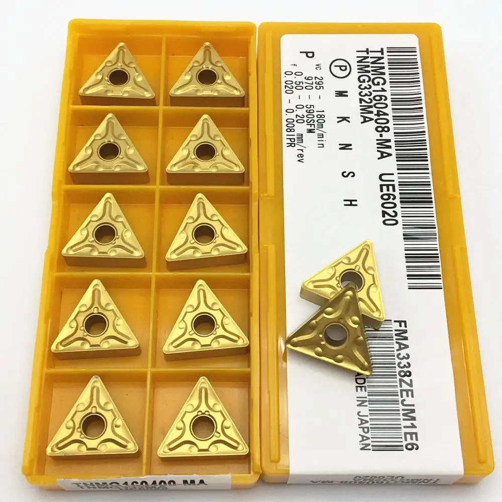 

Фрезерный инструмент TNMG160408 MA U6020 фрезерный инструмент CNC Внешний токарный инструмент TNMG 160408 карбидная токарная вставка