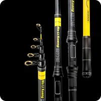 josby frp 2 1m 2 4m 2 7m 3 0m 3 6m durable telescopic fishing rod sea pole pesca travel tools