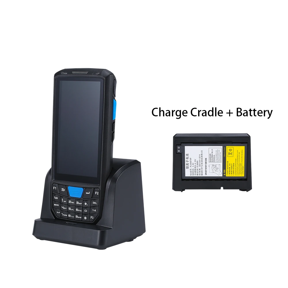 OEM промышленный беспроводной android 1d 2d сканер штрих кодов pda 4G Ручной терминал