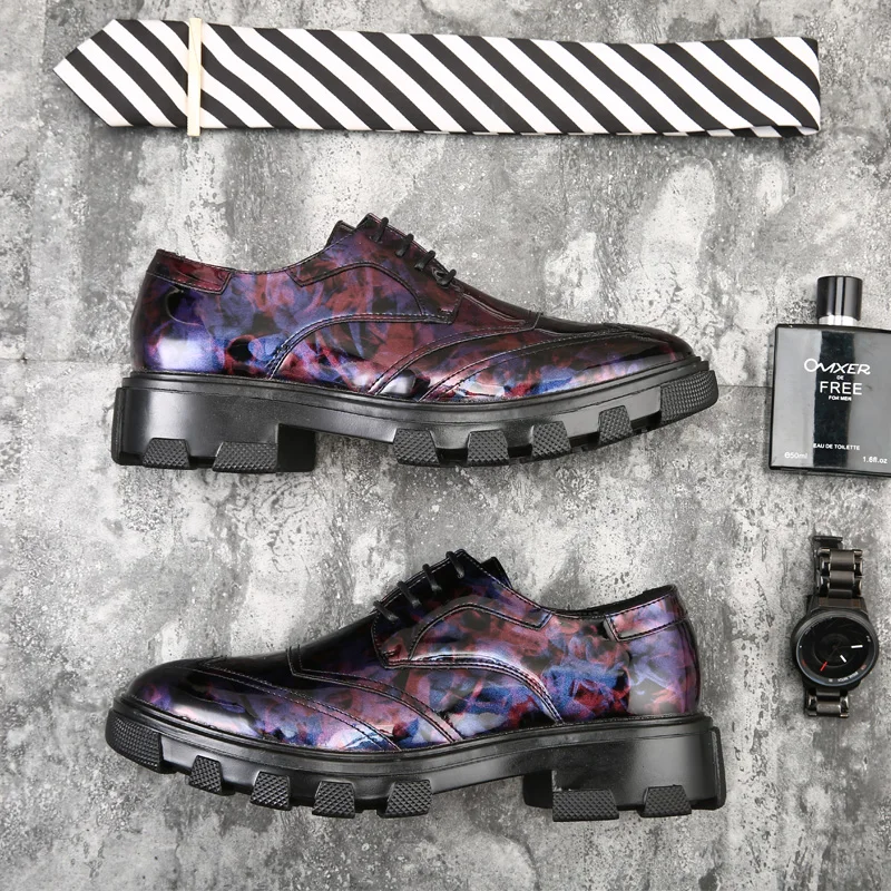 

Fashion Classic Mens Dress Shoes Fashion Lightweight Evening Party Sneakers High Quality Fashion Thick Sole Casual Shoes