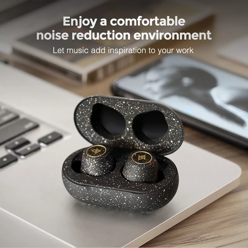 Размер Беспроводной Bluetooth 5 0 наушники сенсорный Управление вкладыши Tws с Шум