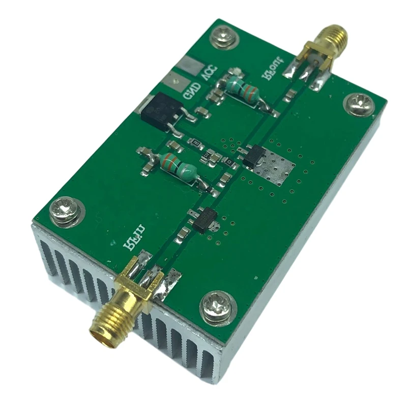 

RF Power Amplifier 1-512MHz 1.6W HF FM VHF UHF Broadband Amplifier RF Power Amplifier for Shortwave Ham Radio