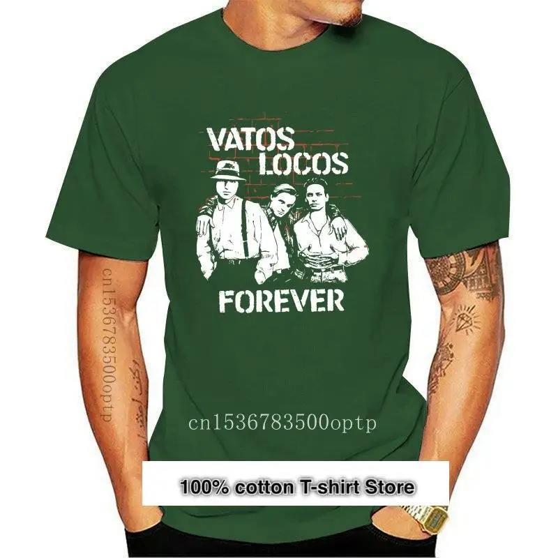 

Camiseta de Vatos Locos Forever, talla negra, S-3XL, nueva