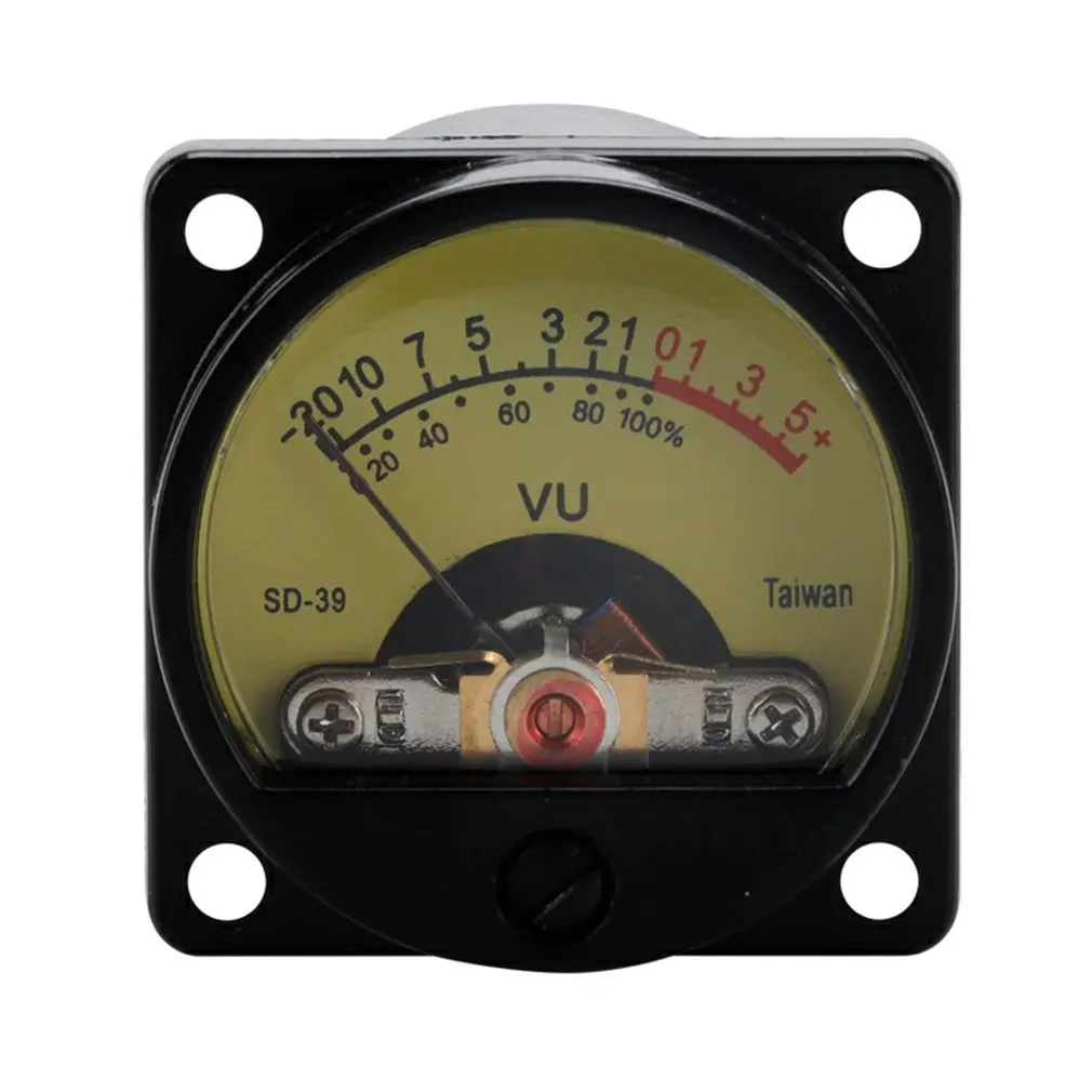 

VU Level Meter With Backlight High-precision DB Tube Amplifier Meter Head Sound Pressure Meter Power Meter Audio Volume Meter