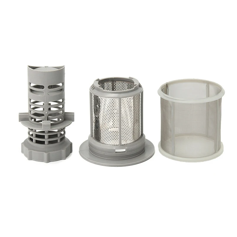 2 части набор сетчатых фильтров для посудомоечной машины серый PP Bosch 427903 170740 серии