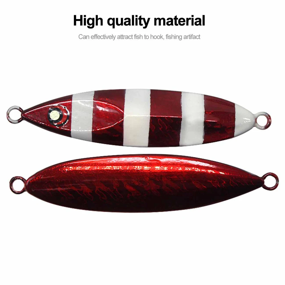 

1 шт., рыболовная приманка для джиггинга, металлическая искусственная рыболовная приманка, светящаяся бионическая приманка, рыболовная сна...