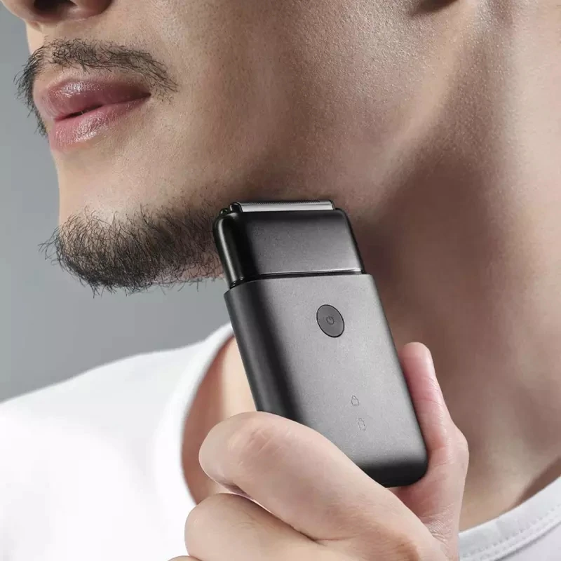 Портативная мужская электробритва Xiaomi Mijia с 2 лезвиями IPX7 Водонепроницаемая