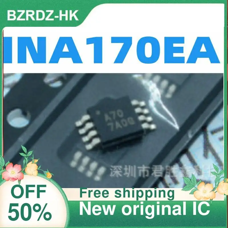 

2-10 шт./лот INA170 INA170EA :A70 MSOP8 новый оригинальный IC