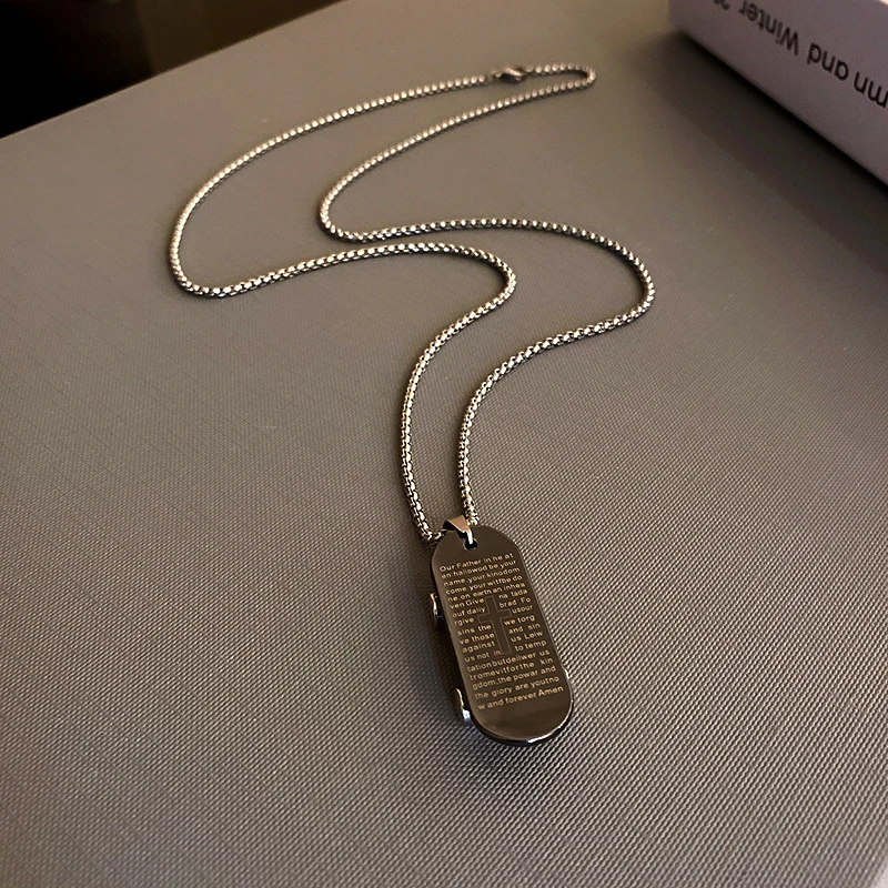 

Цепочка с подвеской для скейтборда из нержавеющей стали 316L