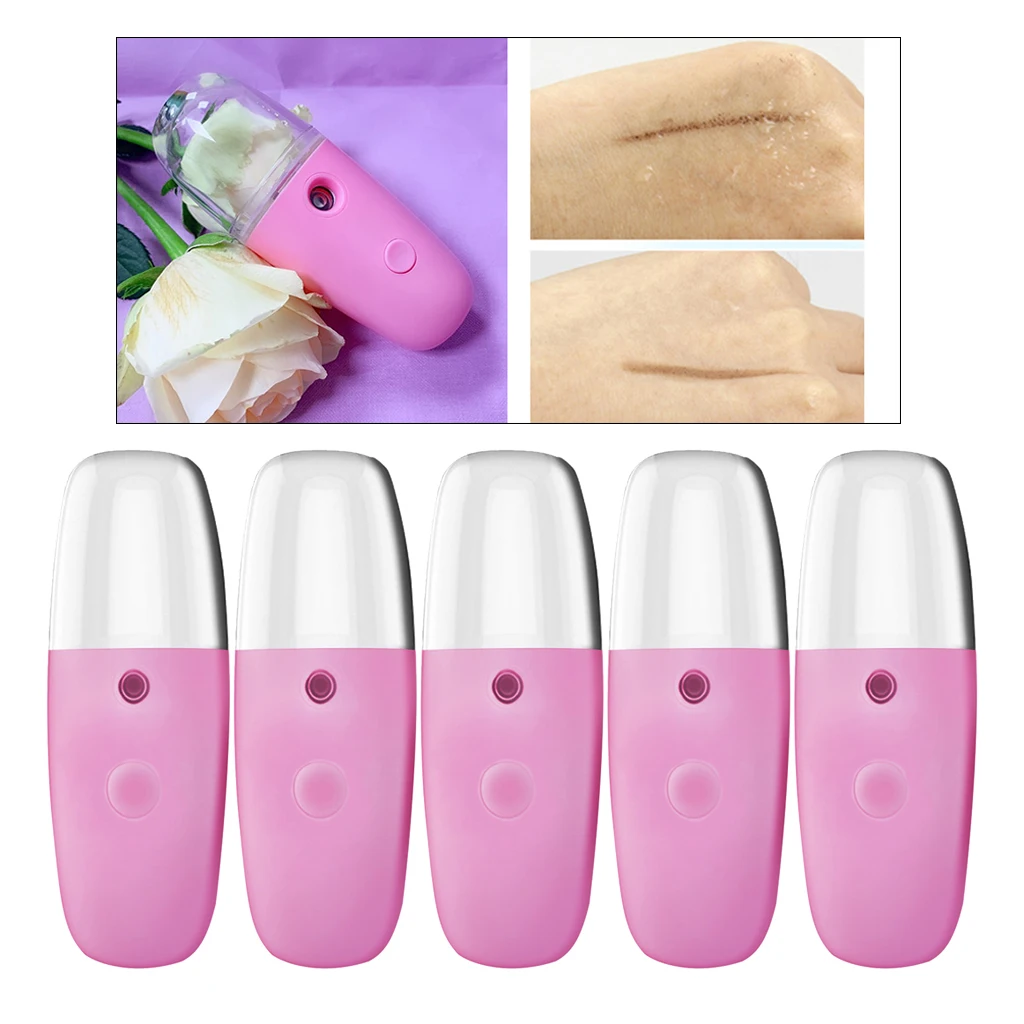 

5x Water Facial Mister Makeup Eyelash Extension Nano Ultra Fine Face Sprayer Facial Steamer Humidifier Beauty Skin Care Tools
