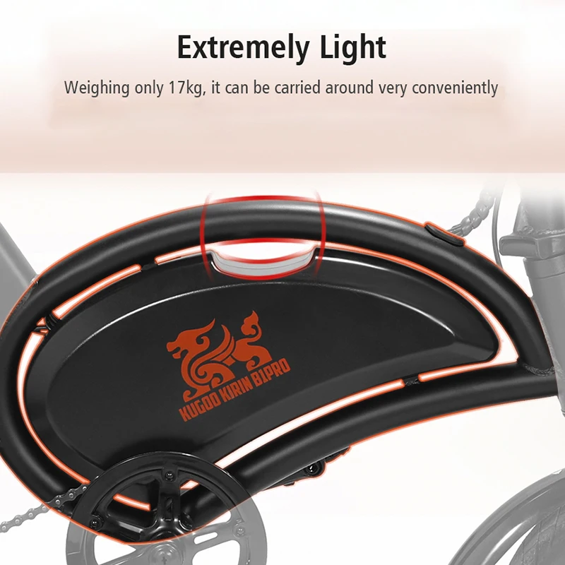 

Kugookirin B1 Pro Electric Bicycle Folding Bike 40KM Range 12inch Wheel 250W Powerful Electric Bike Smart APP Control Mini eBike