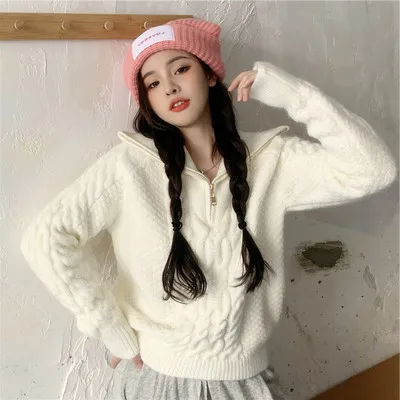 

L201216clo Knitted Jumper Luxury Designer Winter Tops Turtleneck Pullovers Casual Sweaters Women Shirt Long Sleeve