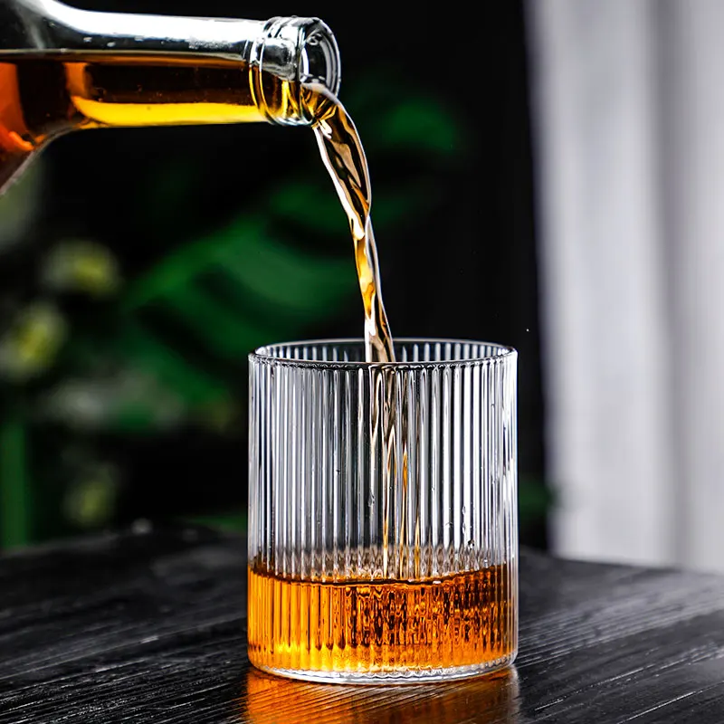 Японская креативная стеклянная чашка для сока напитков кофе прозрачный стакан