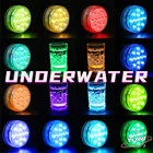 Погружной RGB светильник с магнитом и присоской, 13 светодисветодиодный