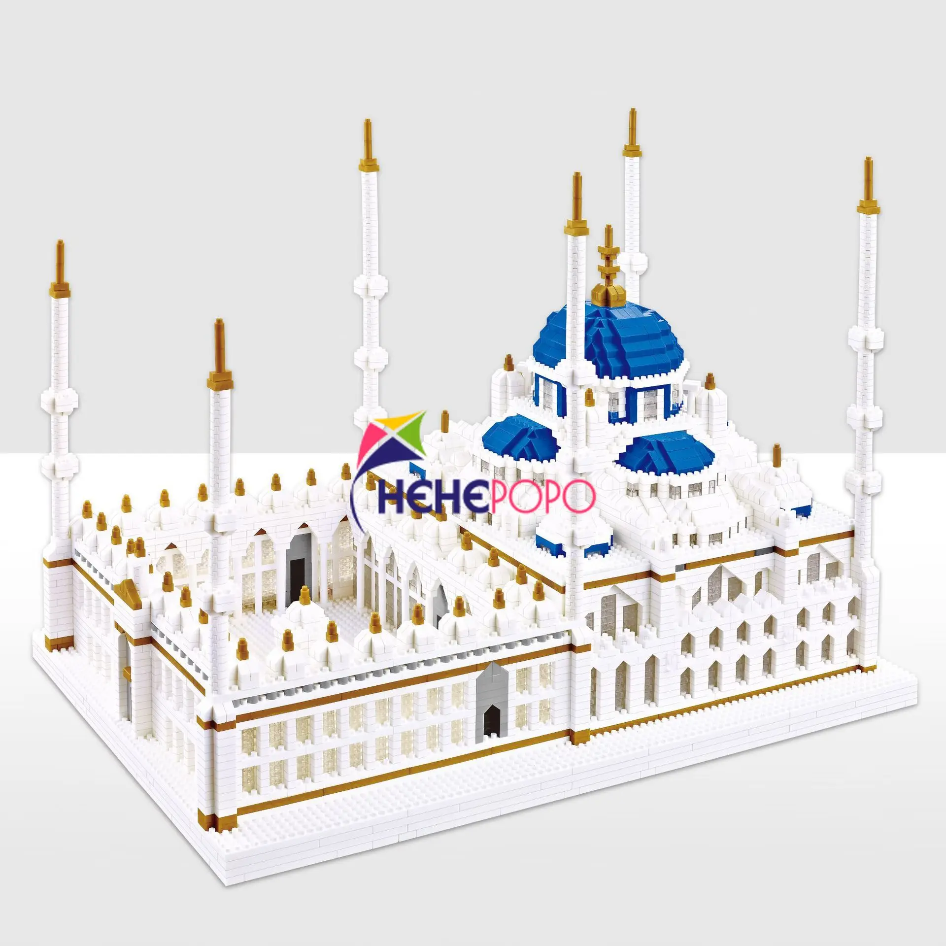 

YZ077 Building Block 6850pcs+ Romantic Turkish Castle Building Blocks World Famous Architecture Diamond Block Toys for Children