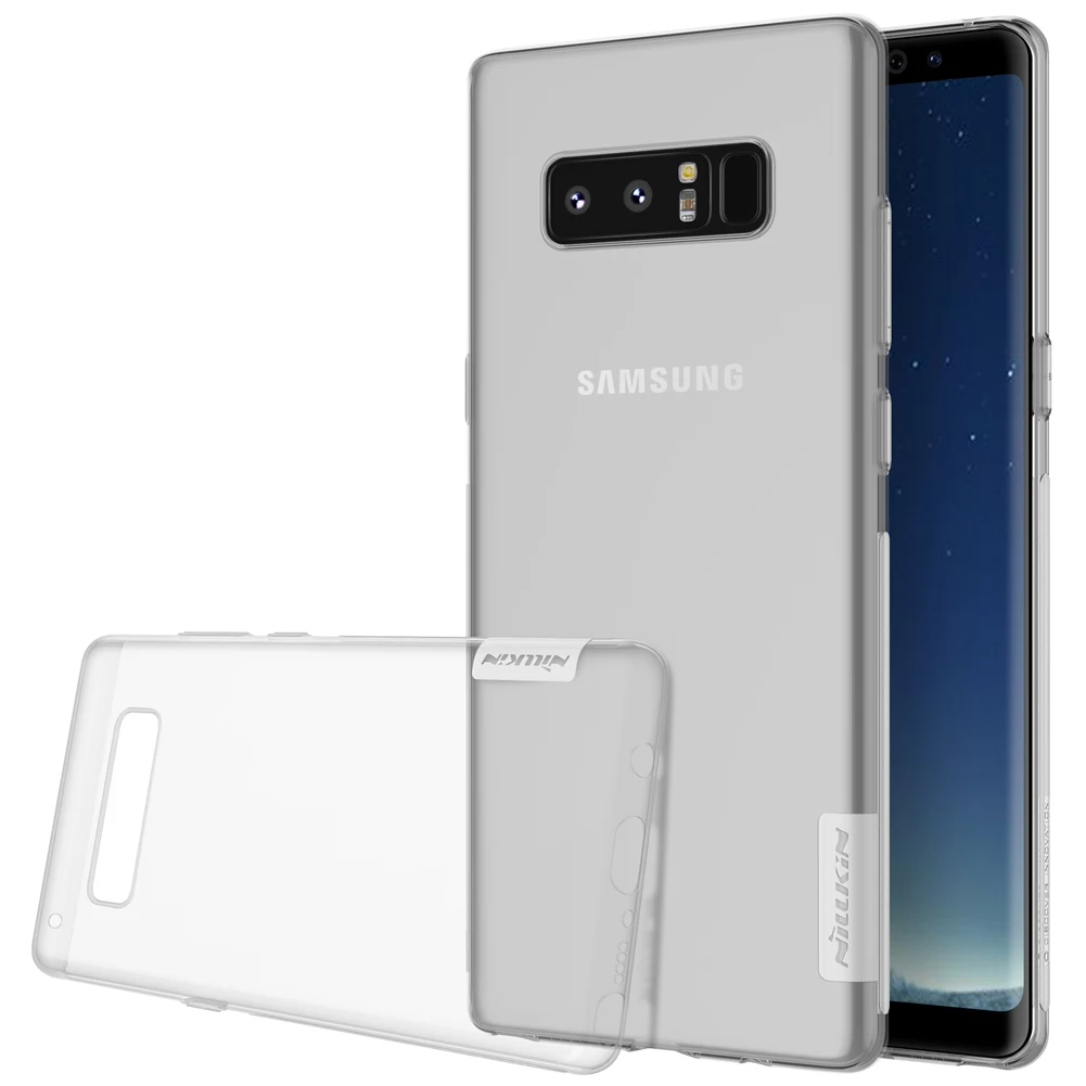 Для samsung Galaxy Note 8 9 чехол Nillkin натуральный прозрачный мягкий кремний TPU чехол для телефона samsung Note9 задняя крышка - Цвет: Clear