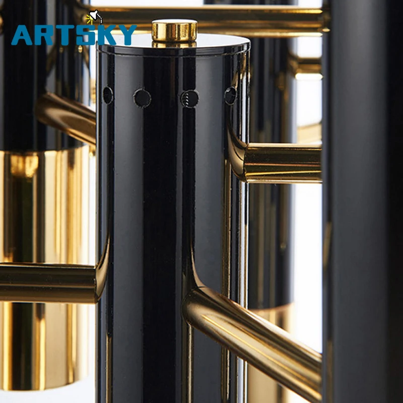 Современная креативная люстра из алюминиевого сплава в скандинавском стиле