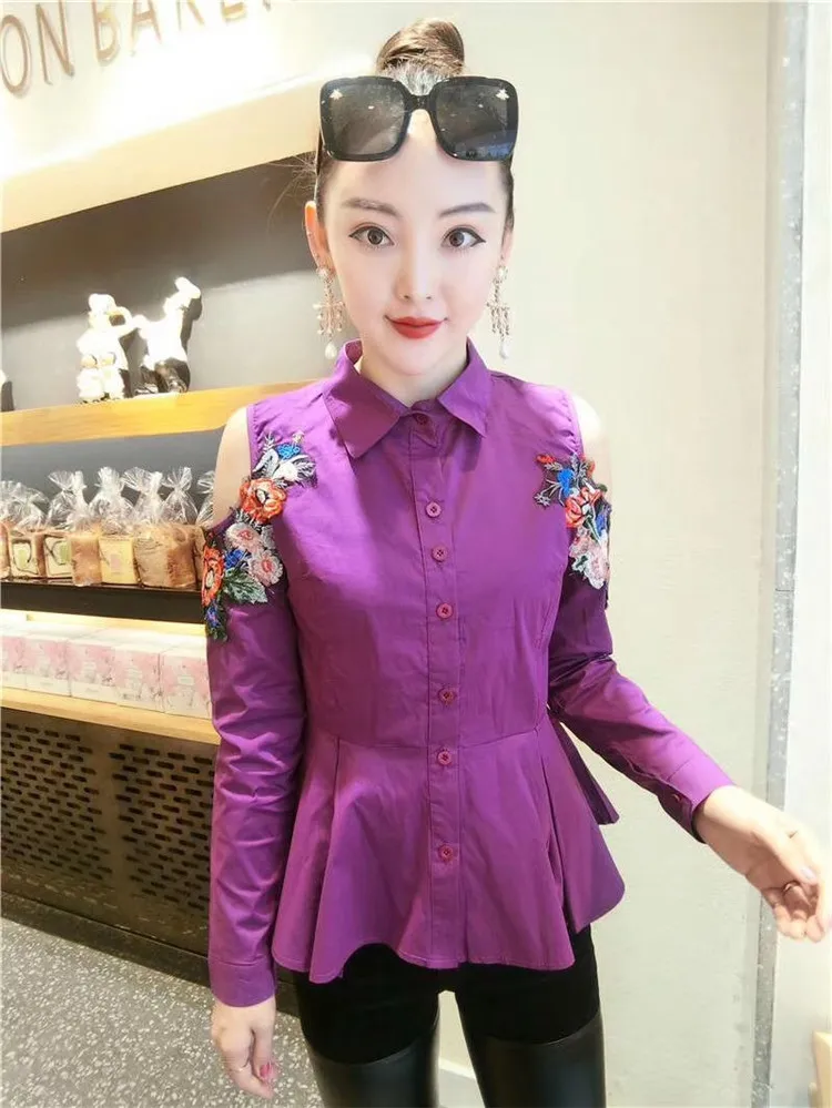 2020 сексуальные открытые плечи с длинным рукавом желтые рубашки женские