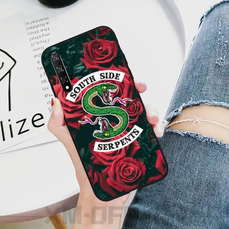 Чехол для телефона HaNismt раскрашенный вручную Американский ТВ ривердейл Honor 20 20lite