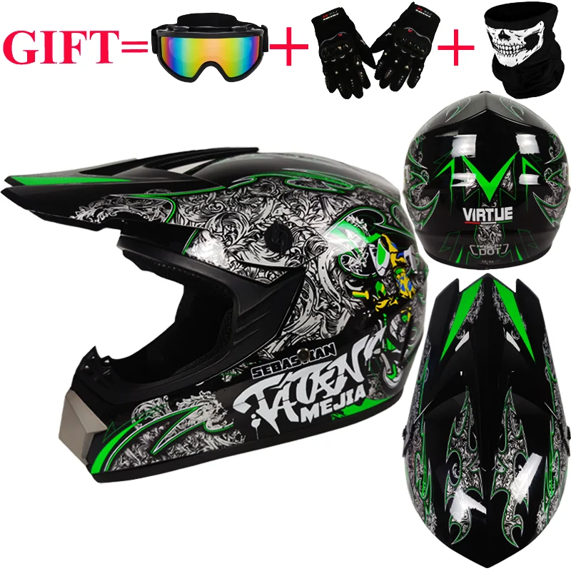 Мотоциклетный шлем для мотокросса модульный защитный мотоциклетного двигателя |