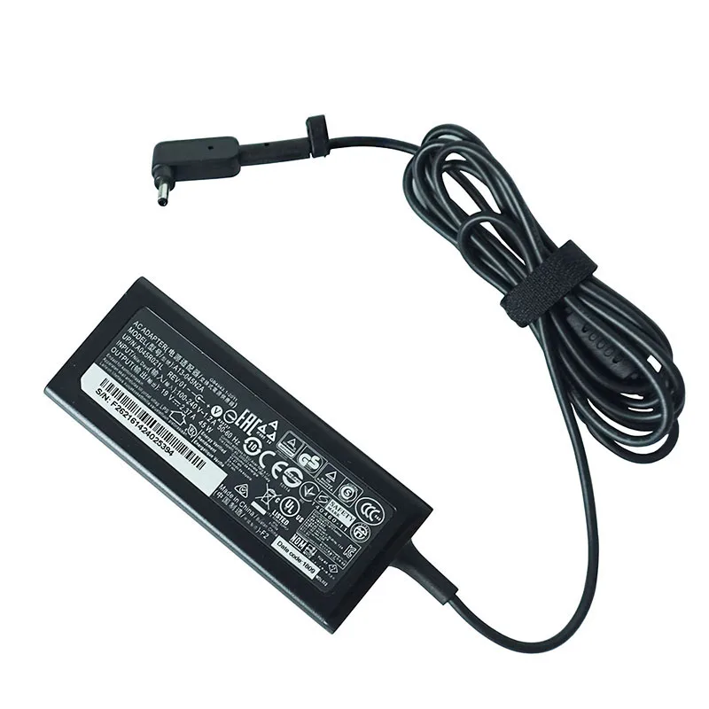 Original19V 2.37A 45 Вт адаптер для ноутбука зарядное устройство Acer Aspire 3 A314-31 A515-51-3509 E5-573-516D