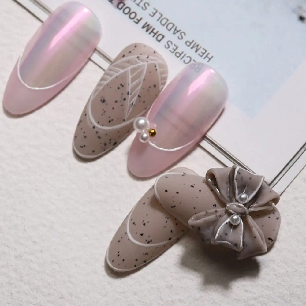 

3D Nail Art Bowknot Silicone Nail Mold Japan Three-dimensional Carving Silicone Mold DIY Nail Art Decoration Tool