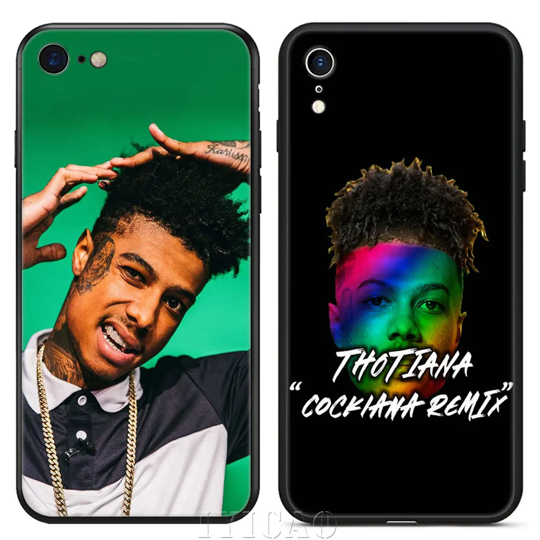 Мягкий силиконовый чехол для телефона Blueface Rapper для iPhone 11 Pro Max XR X XS Max 6 6S 7 8 Plus 5 5S SE
