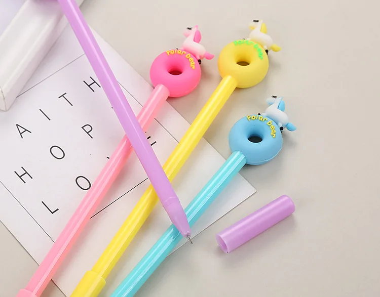 24 шт. Необычные канцелярские принадлежности в виде пончика единорога |