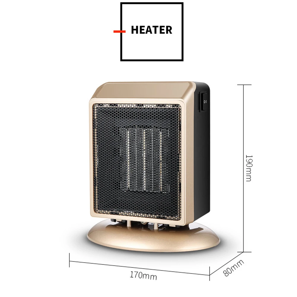 

Portable PTC Ceramic Heater Personal Space Stove Radiator Electric Winter Hot Air Warmer Room Heating Fan