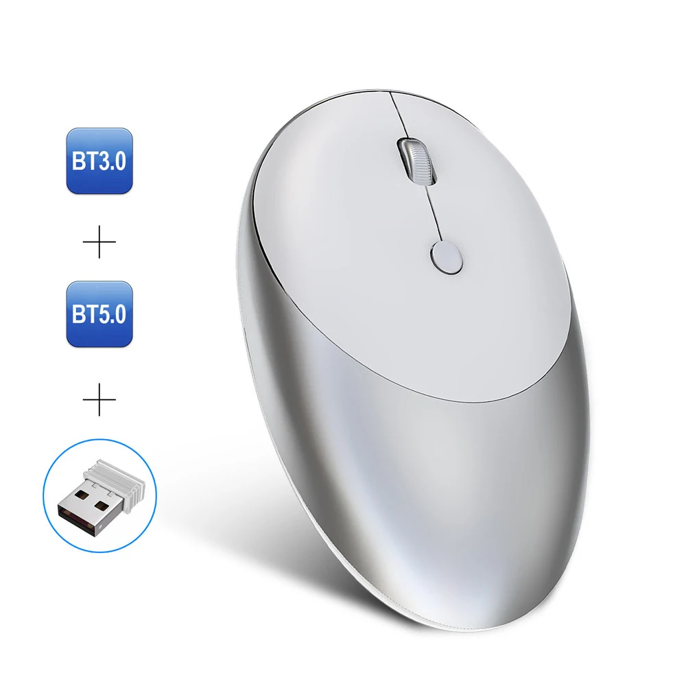 1600 точек/дюйм Bluetooth мышь беспроводная Бесшумная игровая для Macbook Air Pro Lenovo ультра