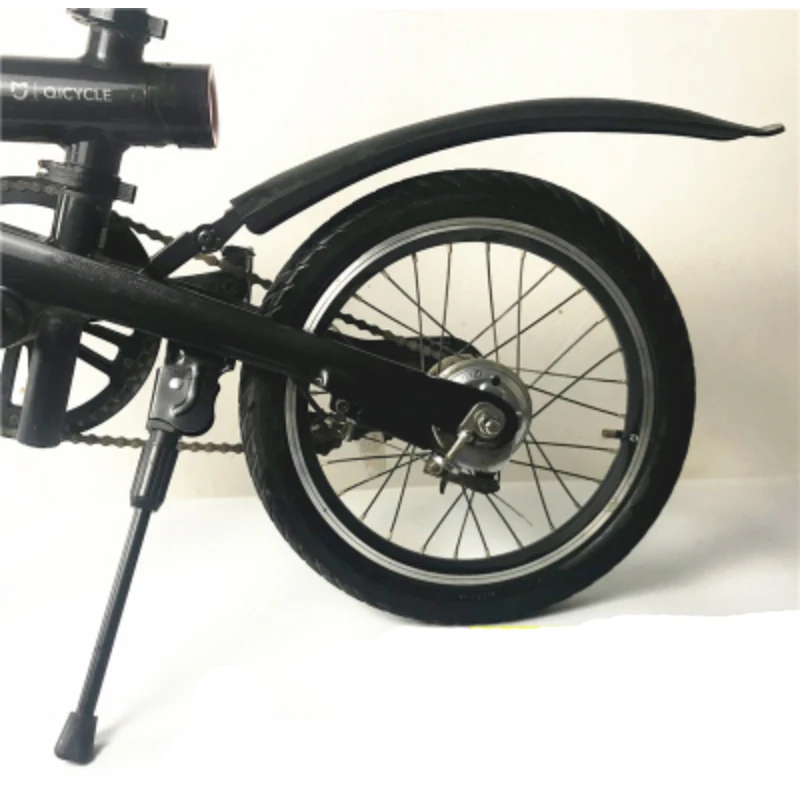 Tire Tyre Splash Mudguard Front Rear Fender Shelf for Xiaomi Mijia Qicycle EF1 Electric Bike Bicycle Kickstand Tripod Support