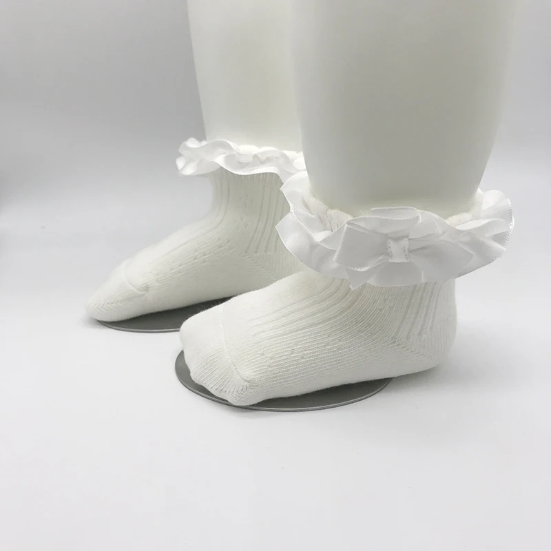 Детские двухслойные кружевные короткие носки на возраст 0 8 лет|Носки| |