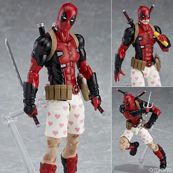 MCR хит DC Мстители 15 см X-MAN Дэдпул экс-042 DX Ver Super Hero BJD фигурка модель игрушки для