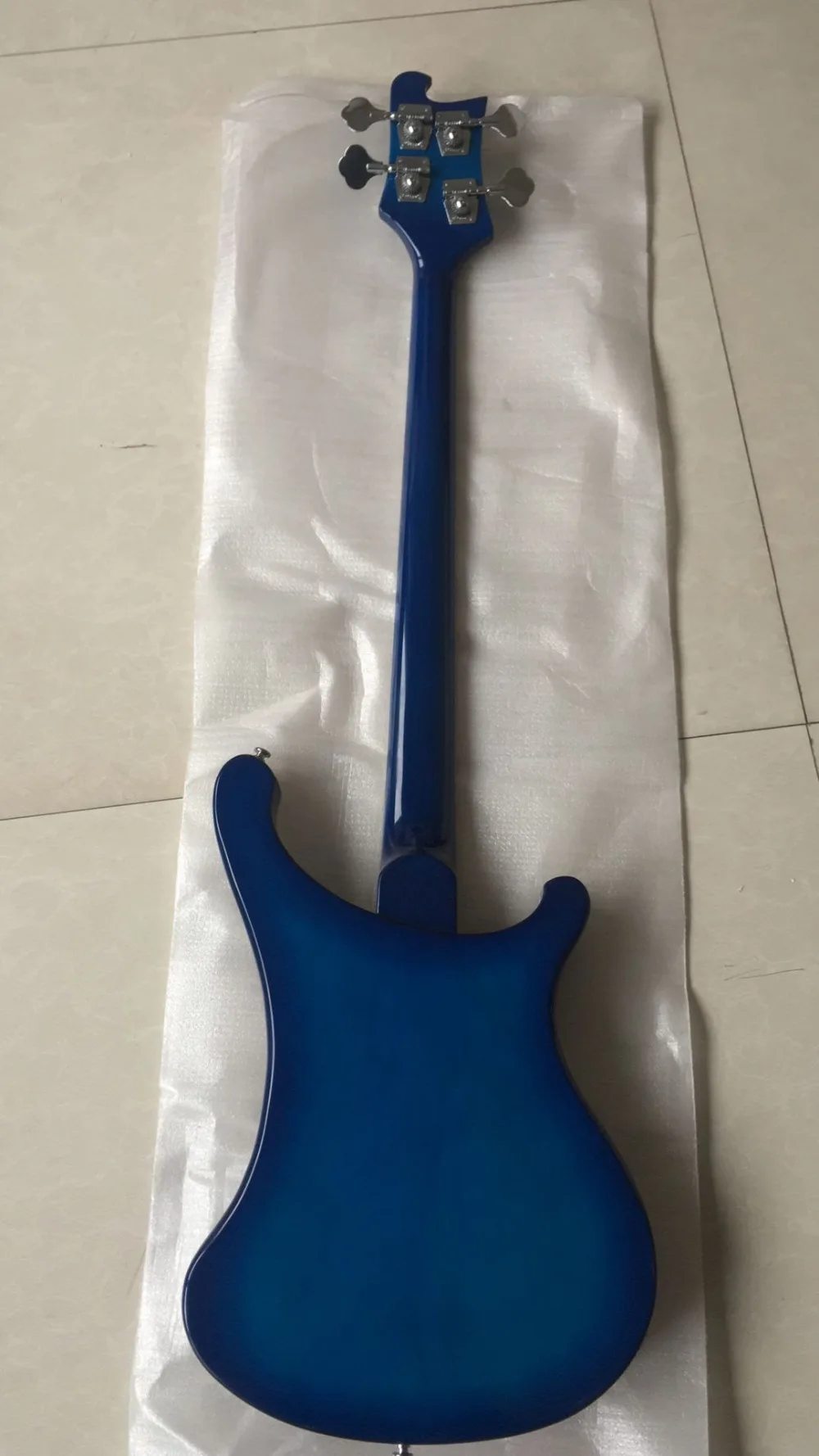 Lefty Rickenback 4 струны 4003 fireglo пользовательские бас гитара прозрачный синий левша рикенбэк бас стерео два выхода домкрата